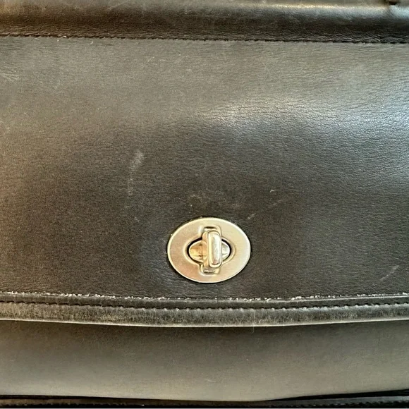 Vintage Coach City Willis, Black and Nickel - Picture 11 of 16